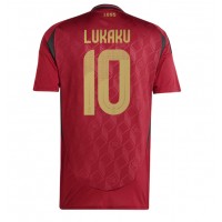 Pánský Fotbalový dres Belgie Romelu Lukaku #10 ME 2024 Domácí Krátký Rukáv